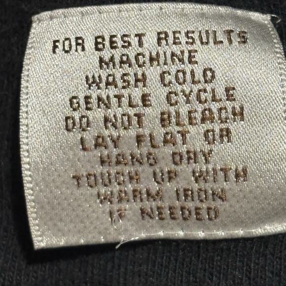 Peter Millar 1/4 Zip Sweater Vest Mens XL Black Sleeveless Golf Pullover VTG - Picture 8 of 9